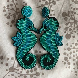 Seahorse earrings